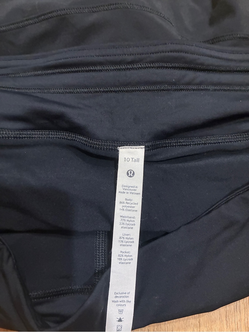 Lululemon Pace Rival Skirt (Tall) *4-way Stretch 15" Skort - Picture 4 of 7